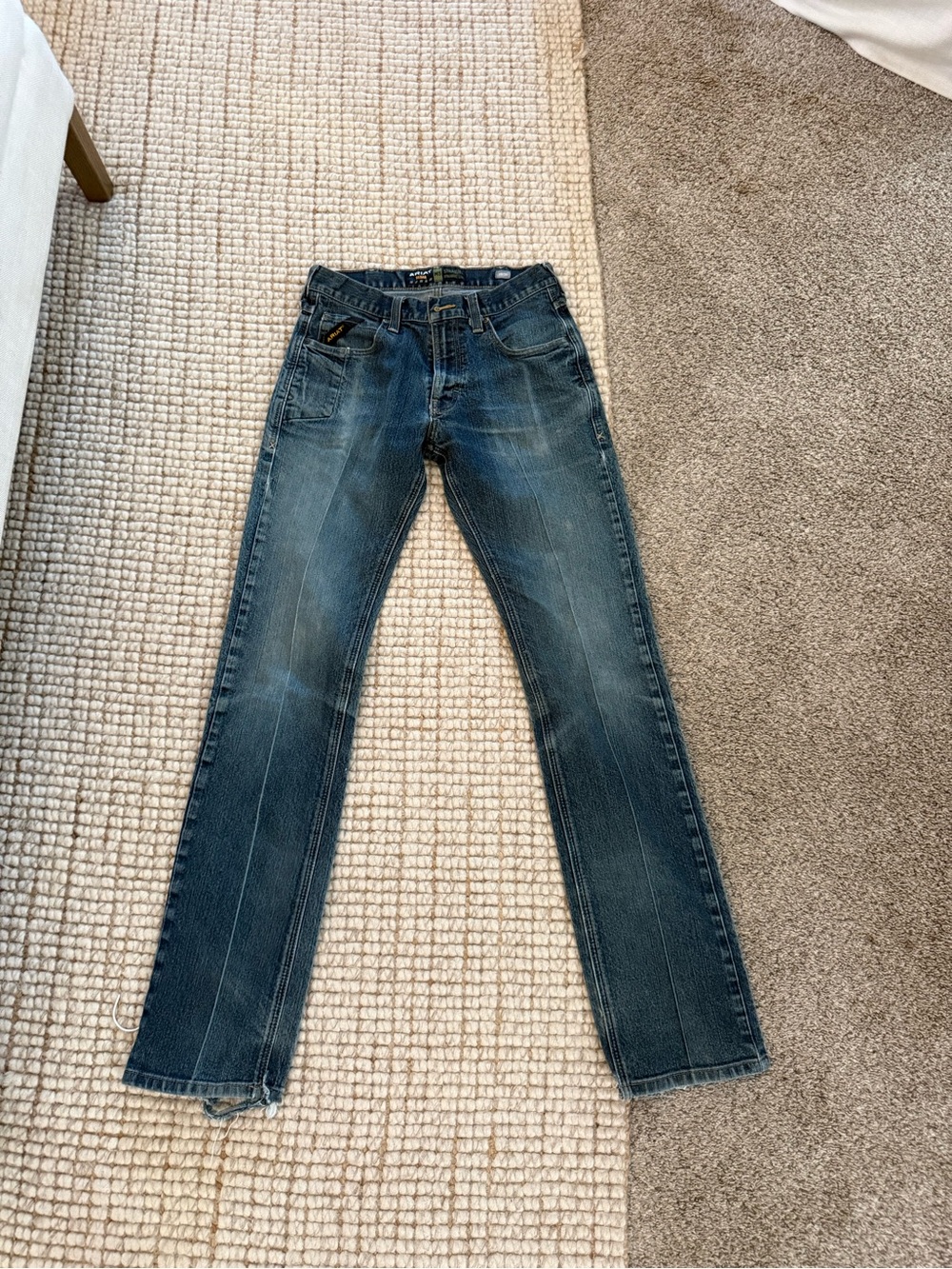 Ariat Men's Relaxed Straight Dark Blue Jeans
